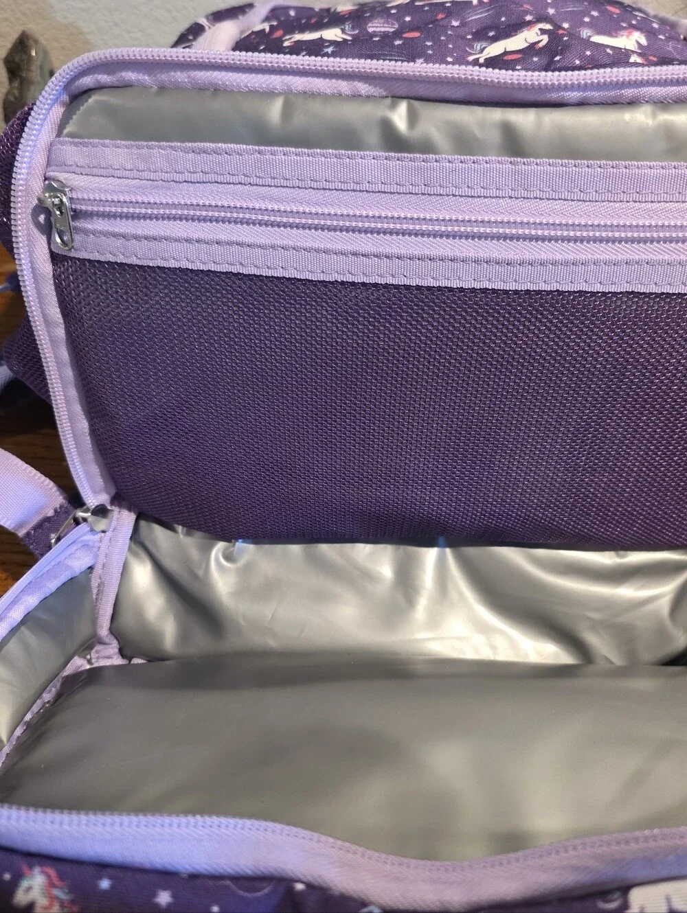 Bentgo Kids Purple Unicorn Backpack